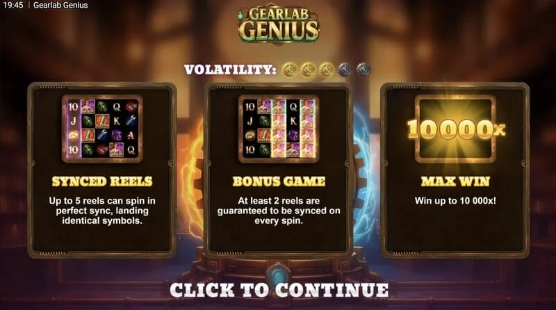 Gearlab Genius - Vòng quay miễn phí Spark of Genius